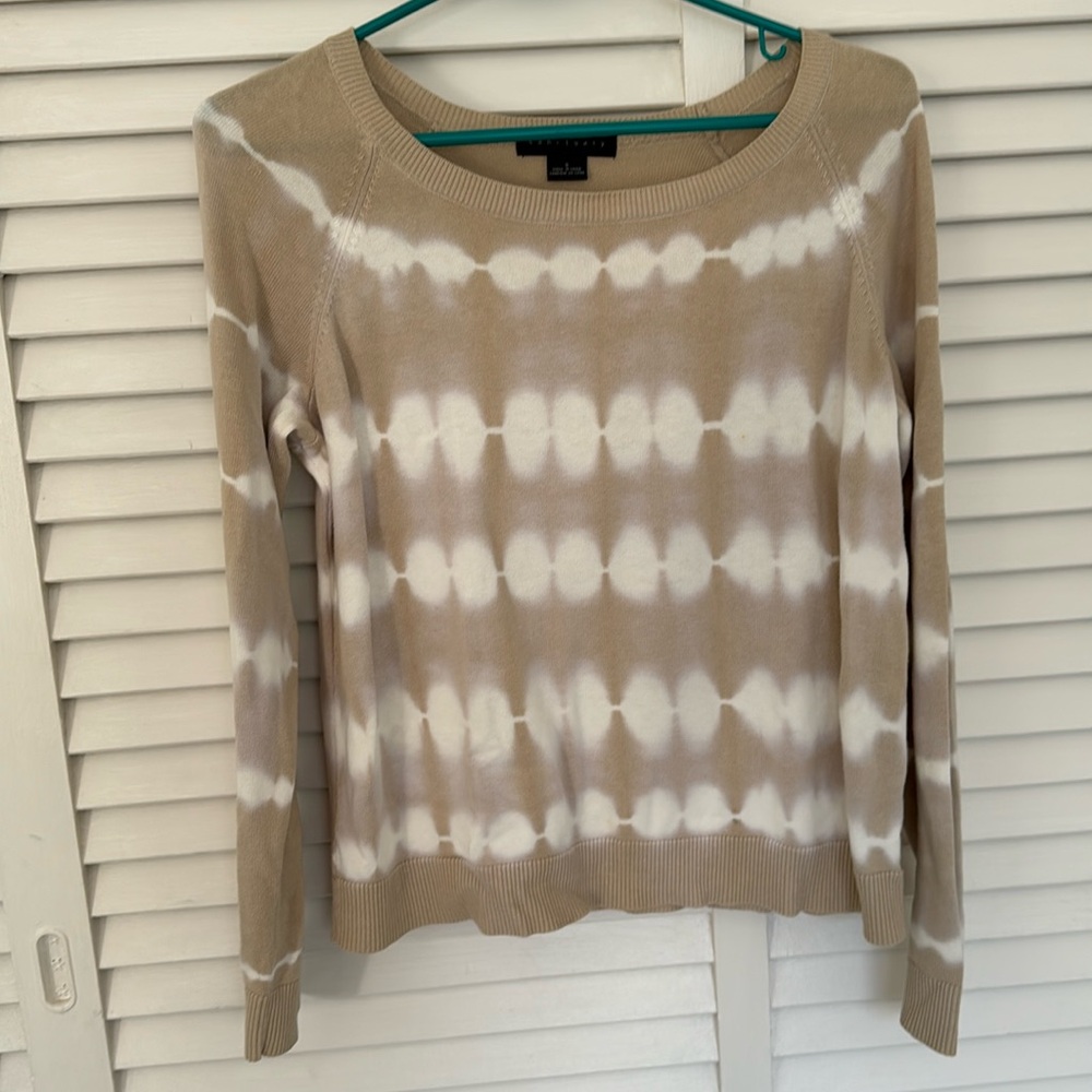 Sanctuary beige tie dye sweater